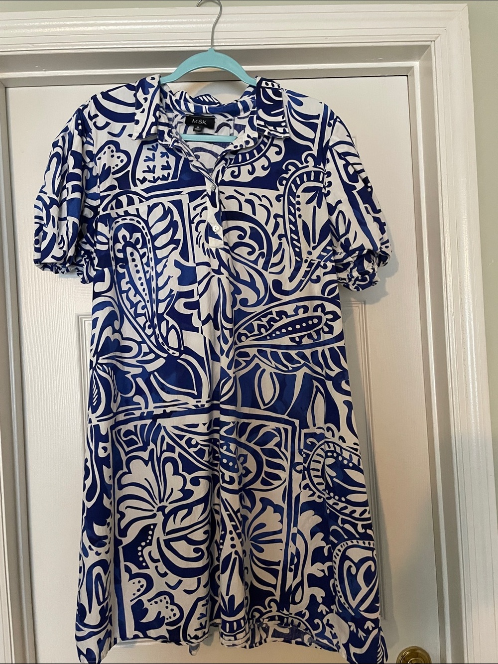 Ladies MSK Super Cute Cotton Dress - XL